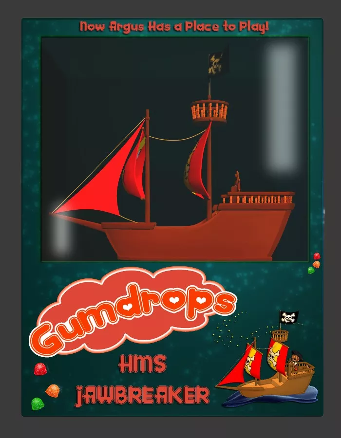 Gumdrops Playset: HMS Jawbreaker