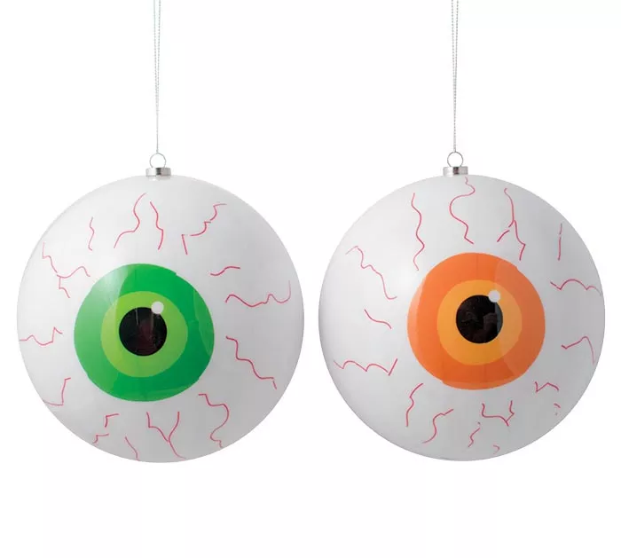 HALLOWEEN EYEBALL ORNAMENTS FOR HANGING