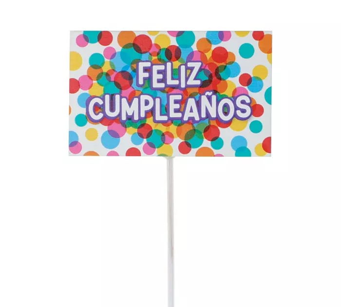 PICK SPANISH HBD FELIZ CUMPLEANOS